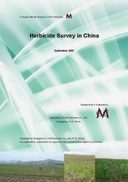 Herbicide Survey in China
