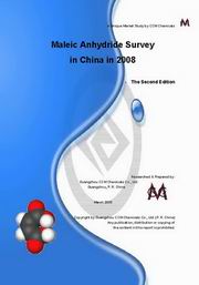 Maleic Anhydride Survey in China