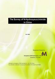 The Survey of N-Hydroxysuccinimide in China