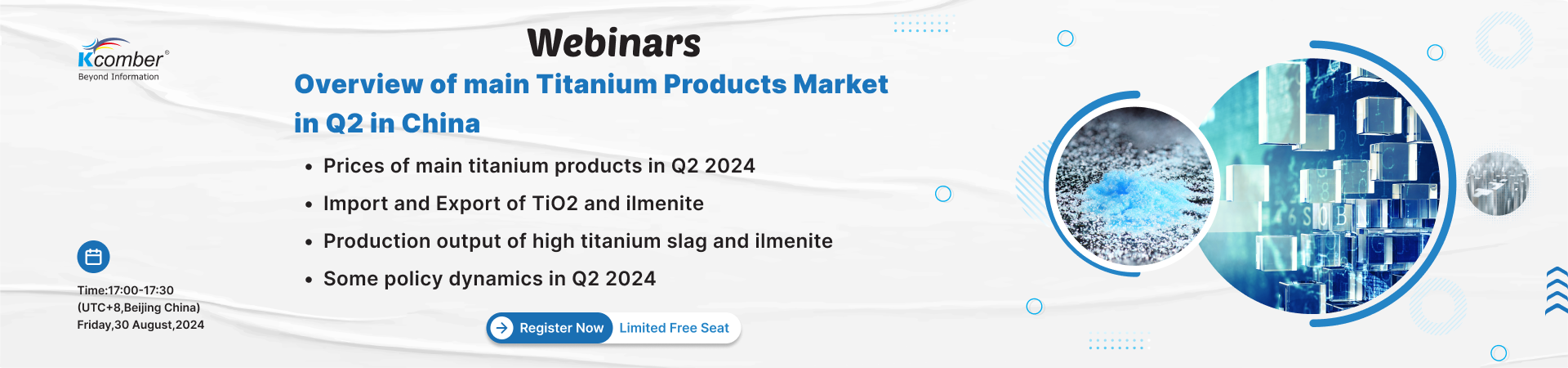 Overview of Main Titanium Products Market in Q2 in China